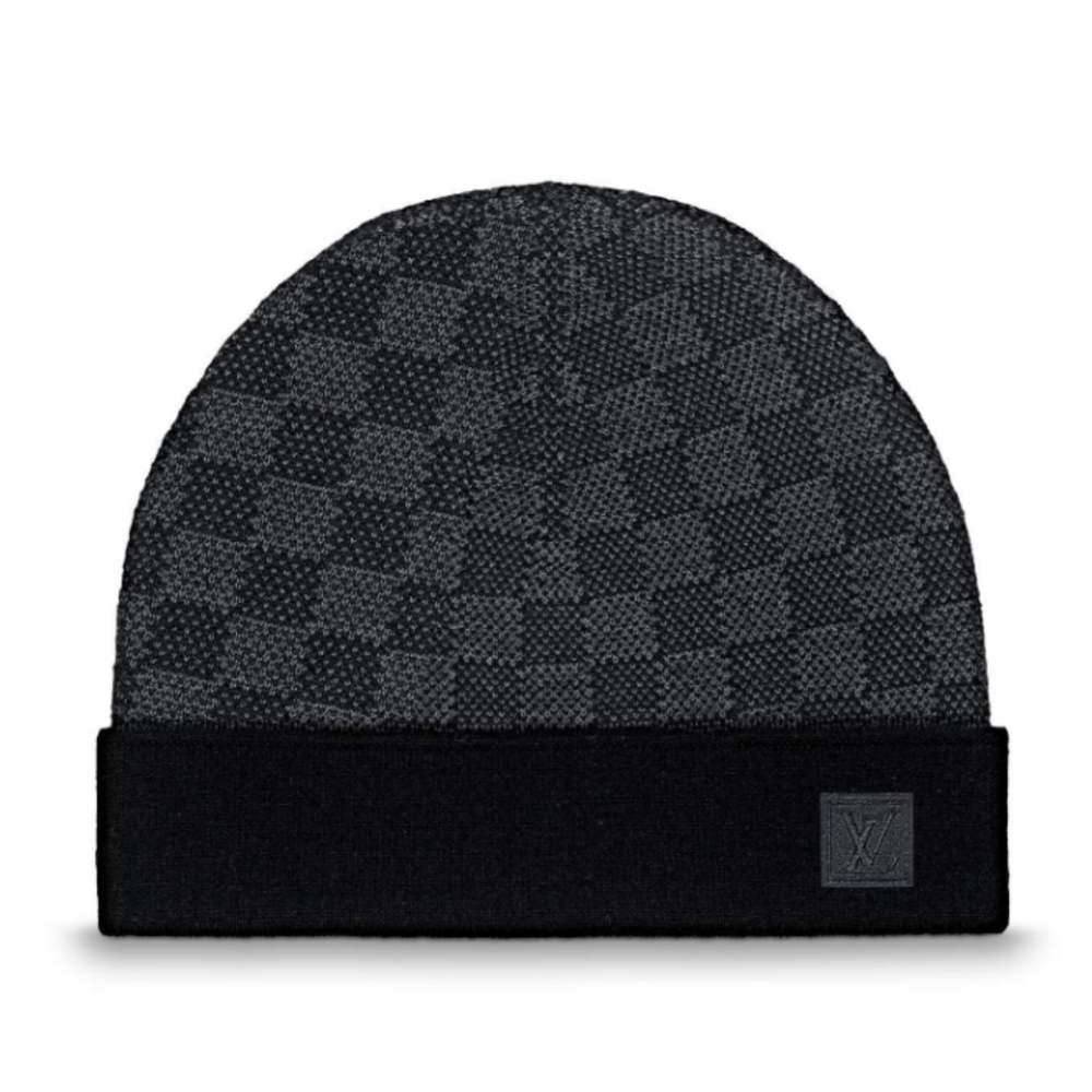 Louis Vuitton Damier knit hat